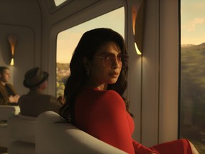 Priyanka Chopra Jonas as Nadia Sinh in Amazon's new spy series Citadel.