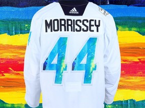 Winnipeg Jets defenceman Josh Morrissey said he supports Pride Night.