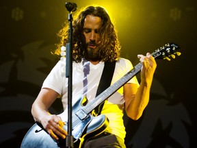 Chris Cornell of Soundgarden performs during their concert in Toronto on July 2, 2011.