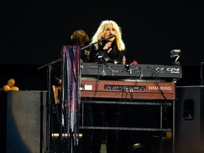 Fleetwood Mac's Christine McVie performs at the Pinkpop Music Festival in Landgraaf, Netherlands, June 10, 2019.