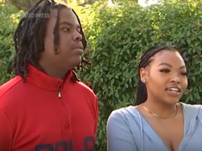 19-year-old Waldes Thomas Jr. and his 18-year-old girlfriend, Diamond Darville, were shot at by a Florida homeowner after mistakenly turning onto a property while making a delivery.