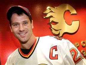 Craig Conroy when he became captain of the Flames.