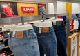 Levi's clothing is displayed at a Kohl's store on April 06, 2023 in San Rafael, California. (Photo by Justin Sullivan/Getty Images)