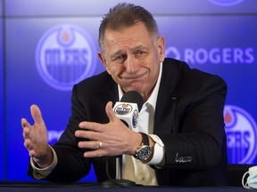 Edmonton Oilers General Manager Ken Holland.