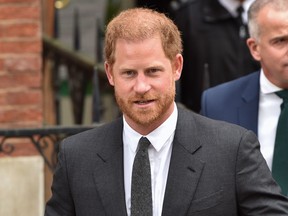 Prince Harry leaves the High Courts in London in March 2023.
