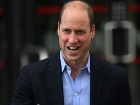 Prince William of Wales at Copper Box Arena London Oct 2022 - Getty