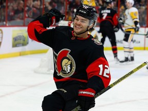 Acquired from the Chicago Blackhawks for the No. 7 overall selection in last June's NHL draft, Alex DeBrincat, 25, finished with 27 goals and 66 points in 82 games with the Senators last season, but was minus-31.
