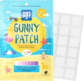 NATPAT BuzzPatch Sunny Patch UV Detection Stickers