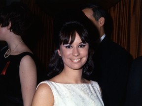 Astrud Gilberto is pictured at the Grammys in 1966.