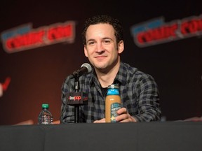 Ben Savage is pictured at New York Comic Con in 2018.