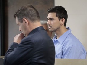 Matthew Nilo is arraigned in Suffolk Superior Court in Boston, Monday, June 5, 2023, on rape charges stemming from assaults in Boston's Charlestown neighbourhood from August 2007 through December 2008.