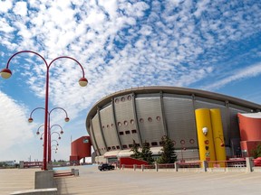 The Scotiabank Saddledome, slated to be replaced by a new arena, was photographed on June 5.