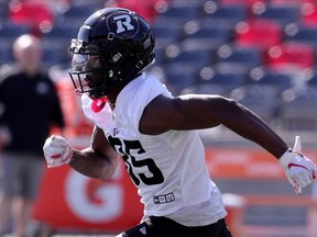 Rookie receiver Daniel Oladejo was among the players added to the practice roster by the Redblacks on Saturday.