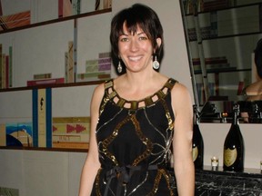 Ghislaine Maxwell at home in New York March 2007.