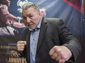 George Chuvalo poses for a portrait in 2016.