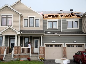 A tornado touched down in the Barrhaven area of Ottawa Thursday afternoon
