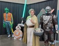 A Star Wars geek who goes by Fluke Skywalker has been busted on child pornography charges. He has the light sabre. FACEBOOK