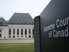 The Supreme Court of Canada is seen, Friday, June 16, 2023 in Ottawa.