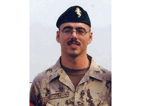 Sgt. Sheldon Johnson is shown in a handout photo.