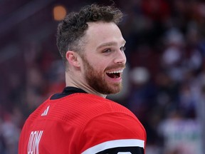 Max Domi had 20-36-56 totals in 80 games last season split between Chicago and Dallas and added 3-10-13 totals in 19 playoff games with the Stars.