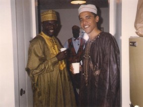 Malik Obama, former U.S. President Barack Obama's half-brother, shared this photo on social media.