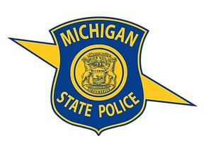 Michigan State Police logo.