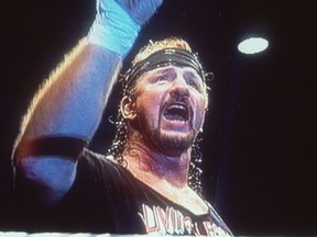 The veteran wrestler Terry Funk is featured in Beyond The Mat.