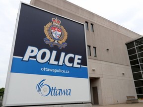 Ottawa Police headquarters on Elgin Street in Ottawa.