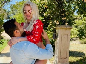 Sam Asghari And Britney Spears - Collected From Her Instagram - June 23rd 2023