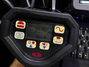 An OPP officer in Aurora clocked a 25-year-old man driving more than twice the speed limit of 100 km/h on Hwy. 400 Saturday, Sept. 2, 2023.