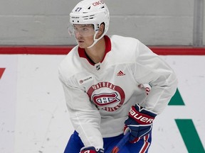 “Of course, everyone wants to be here," defenceman Gustav Lindström said about suiting up for the Canadiens. "But I had no problem going to Laval to play. Just have some fun again and play some minutes. Take it day-by-day and now I’m here. It’s been good."