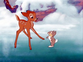 Bambi and Thumper are pictured