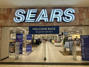 Sears reopens at Burbank Town Center in Burbank, Calif.