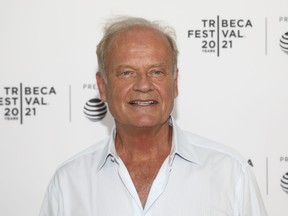 Actor Kelsey Grammer attends the premiere of "The God Committee" during the 20th Tribeca Festival at Brooklyn Commons MetroTech on Sunday, June 20, 2021, in New York.