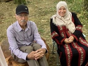 Esam Abudaya and Yosra Abudaya are shown in a handout photo.