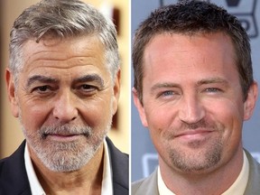 George Clooney and Matthew Perry.