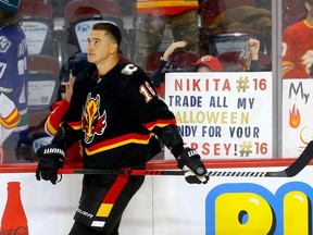 Nikita Zadorov admitted it will be awkward facing his former Calgary Flames teammates in a game just two days after being traded to the Vancouver Canucks.