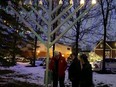 Past menorah display at Moncton City Hall in Moncton, N.B.