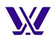 This image provided by Professional Womens Hockey League shows the league's new logo, which was launched on Tuesday, Oct. 24, 2023. The design incorporates two crossed hockey sticks to form the "W" in its logo.