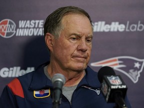 New England Patriots head coach Bill Belichick.