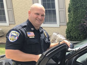 Former Mars Hill (N.C.) Police Chief Jon Clark is seen in this photo shared by the town in 2020.