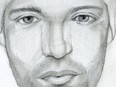 Vancouver police officers have released a composite sketch of a man believed to be involved in a possible attempted luring on Dec. 13.