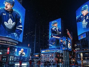 "Toronto Takeover" at Yonge-Dundas Square before NHL All-Star Weekend.