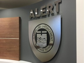 The headquarters of the Alberta Law Enforcement Response Team, which in 2021 charged Islam Montasser and three other men with sexually trafficking a 15-year-old girl.