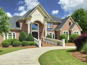 One of four homes owned by Shaquille O’Neal in McDonough, Ga.