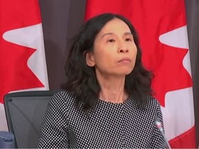 Dr. Theresa Tam, Canada's chief public health officer.
