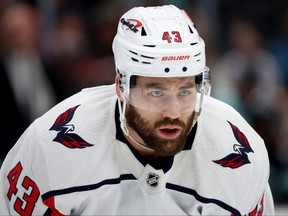 Tom Wilson of the Washington Capitals has been given a six-game suspension for his stickwork on Toronto Maple Leafs winger Noah Gregor.