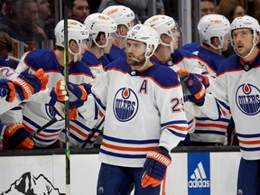Leon Draisaitl #29 of the Edmonton Oilers celebrates his goal during the first period against the Seattle Kraken at Climate Pledge Arena on March 02, 2024 in Seattle, Washington.