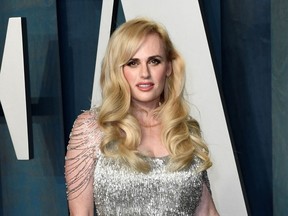 This file photo taken on March 27, 2022 shows Australian actress Rebel Wilson attending the 2022 Vanity Fair Oscar Party.