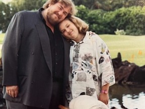 The late John Candy seen with his daughter Jennifer and son Chris in a sweet throwback photo.